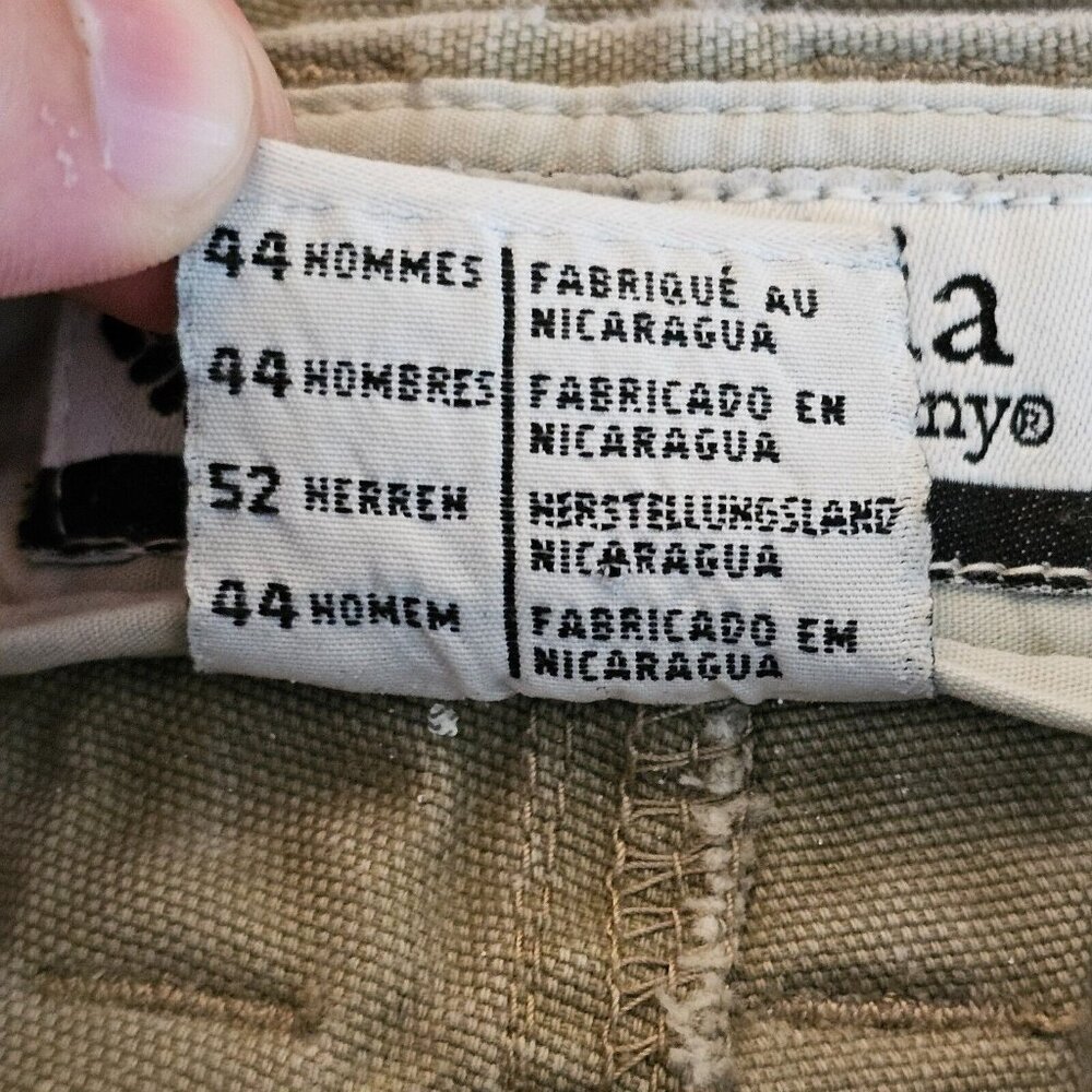 READ Columbia Khaki Pants Mens 34x30 Straight Leg Distressed Outdoor Hiking Y2K - Picture 6 of 14